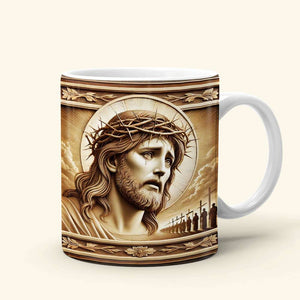 Gifts For Jesus Lover Edge To Edge Mug 041XQMH160125 - Coffee Mug - GoDuckee