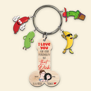 Personalized Gifts For Couple Keychain 05OHQN130624HH - Keychains - GoDuckee