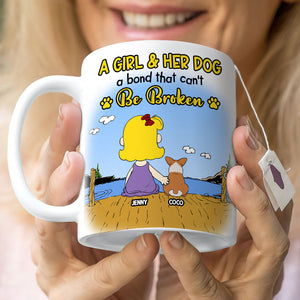 Personalized Gifts For Dog Lovers Coffee Mug 01NAMH250225HG - Coffee Mug - GoDuckee