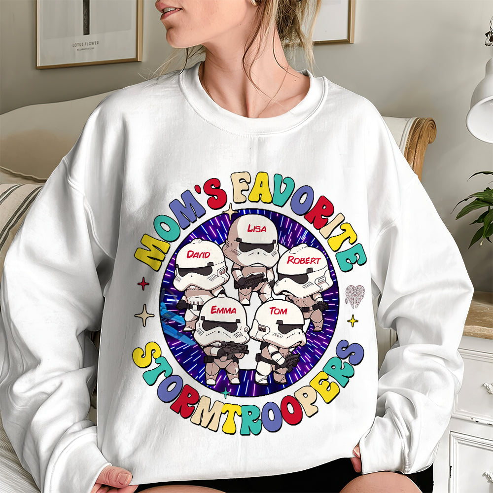 Personalized Gifts For Mom Shirt Mom's Favorite 01KADT270224 - 2D Shirts - GoDuckee