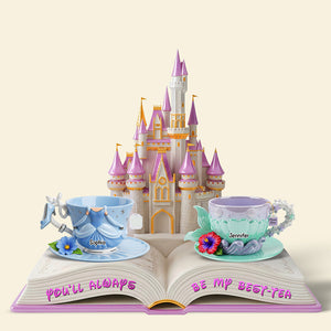Best-tea Castle Acrylic Plaque - Personalized Gifts For Best Friends 02NAQN030625 - Shaped Plaques - GoDuckee