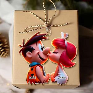 Personalized Gifts For Couple Christmas Ornament 03OHDT131124 - Ornament - GoDuckee