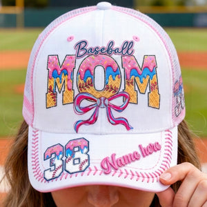 Sweet Baseball Mom Mesh Cap – Personalized Gifts For Baseball Moms 05qhqn060326 - Mesh Baseball Cap - GoDuckee