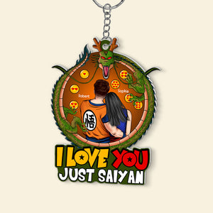 Couple I Love You Personalized Keychain 04qhqn220623hh - Keychains - GoDuckee