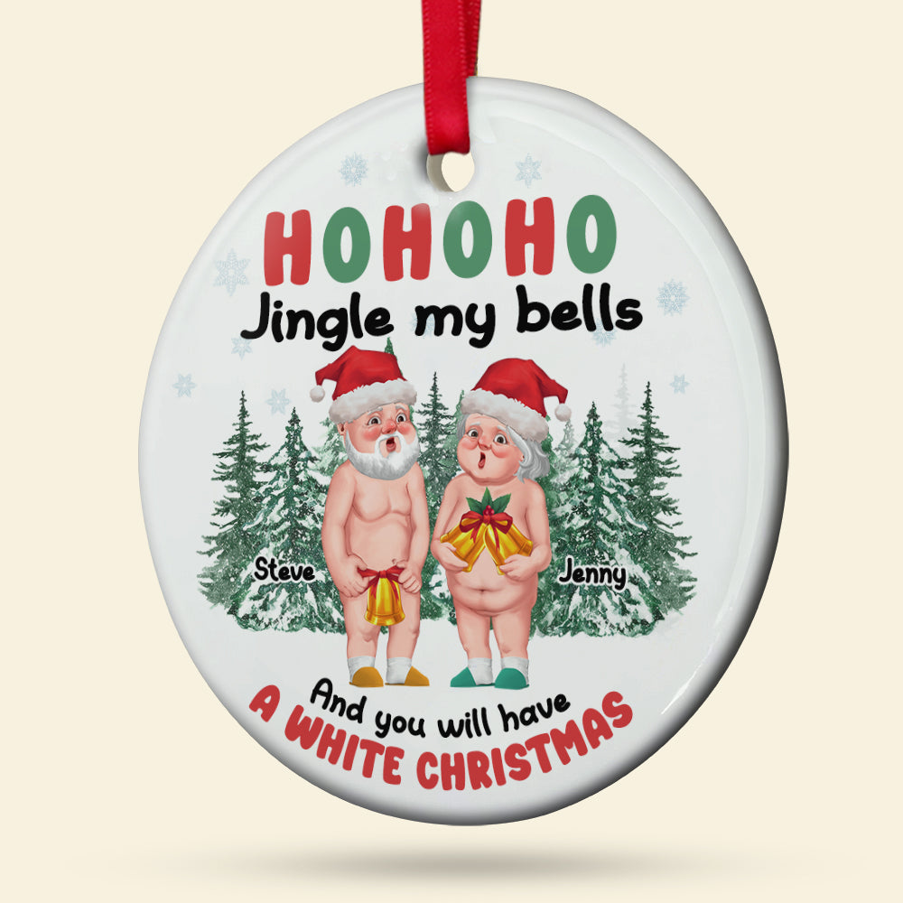 Hohoho Jingle My Bells, Personalized Ornament, Christmas Gifts For