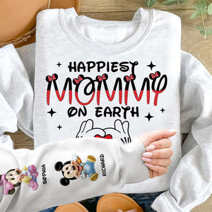 Happiest Family On Earth 06OHQN311023 Personalized Shirt, Gifts For Family - AOP Products - GoDuckee