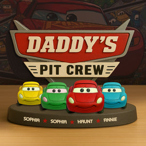 Cars Dad Plaque - Gift For Father 06NALU160425 - Shaped Plaques - GoDuckee