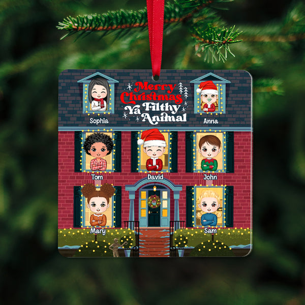 Stranger Things Merry Christmas Ornament 