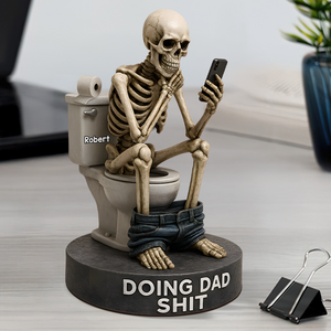 Doing Dad Shit Acrylic Plaque - Personalized Gifts For Father 03XQPU010525 - Shaped Plaques - GoDuckee