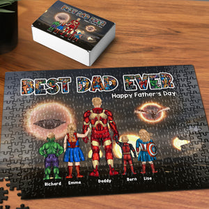 Personalized Gifts For Dad Jigsaw Puzzle 04natn030524pa Fathers Day - Jigsaw Puzzles - GoDuckee