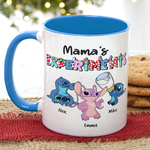 Personalized Gifts For Mom Coffee Mug Mama's Experiments 06QHPU040424 - Coffee Mugs - GoDuckee