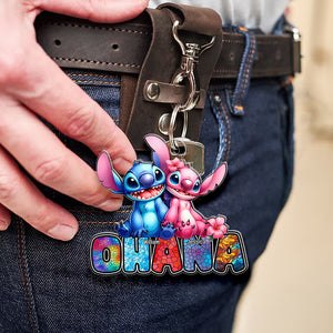 Personalized Gifts For Family Keychain 02OHQN110225 - Keychains - GoDuckee