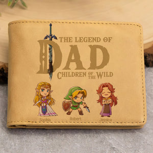 Personalized Gifts For Dad PU Leather Wallet 04NAQN040524PA Father's Day - PU Leather Wallet - GoDuckee