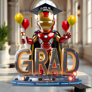 Iron Graduation Plaque - Personalized Gifts For Graduates 01napu150525 - Shaped Plaques - GoDuckee