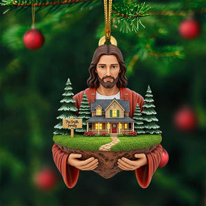 Blessed Family Christmas Ornament - Personalized Gift For Family 02TOLU130825 - Ornament - GoDuckee