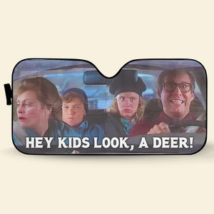Hey Kids Look A Deer, Gift For Christmas Comedy Film Lover, Windshield Sunshade - 02hudt131123 - Doormat - GoDuckee