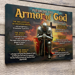 Kneeling Knight Canvas Print - Gifts For Christians 07hupu110625 - Poster & Canvas - GoDuckee