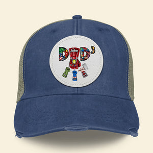 Personalized Gifts For Dad Distressed Ollie Cap 06qhqn060524ha Father's Day - Caps - GoDuckee