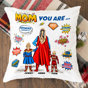 Mom CC-Pillow-05QHTN030423TM Personalized Square Pillow - Pillow - GoDuckee