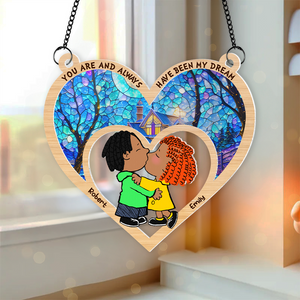 Personalized Gifts For Couple Suncatcher Ornament 03kapu091224hg-Homacus