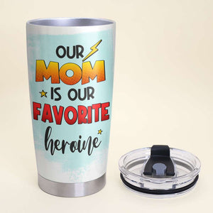 Gift For Mom, Personalized Tumbler, Mom And Kids Tumbler, Mother's Day Gift 05HUHN310323TM - Tumbler Cup - GoDuckee