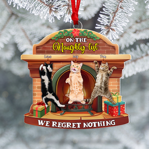 Custom Photo Gifts For Cat Lovers Christmas Ornament 03xqpu180924 - Ornament - GoDuckee