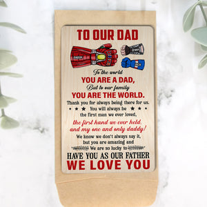 Personalized Gifts For Dad/Mom Wallet Card 02totn220125ha - Wallet Card - GoDuckee