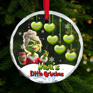 Personalized Gifts For Grandma Christmas Ornament 04XQLU101024 - Ornament - GoDuckee