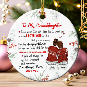 Personalized Gifts For Grandma Christmas Ornament 01ACDT011024TM - Ornament - GoDuckee