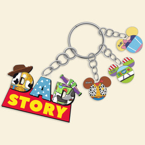 Personalized Gifts For Dad Keychain 06qnqn220524 - Keychains - GoDuckee