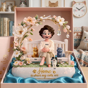 Home Is Where My Dogs Are - Personalized Gifts For Pet Lovers Plaque 02totn190326