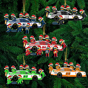 Personalized Gifts For Racing Team Christmas Ornament 03qhqn250924 - Ornament - GoDuckee