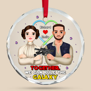 Personalized Gift for Couple Crystal Ornament 07toqn281024hg - Ornament - GoDuckee