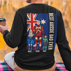 Best Aussie Dad Ever - Personalized Shirt - Gift For Dad 03NATN070723 - Shirts - GoDuckee