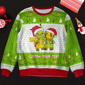 Personalized Gifts For Movie Fan Christmas Ugly Sweater 03ACDT071024 - Ugly Christmas Sweater - GoDuckee