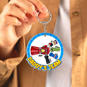 Personalized Gifts For Dad Keychain 02hudt220224ha - Keychains - GoDuckee