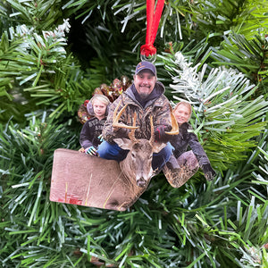 Custom Photo Gifts For Hunting Lovers Ornament 174acvp140924