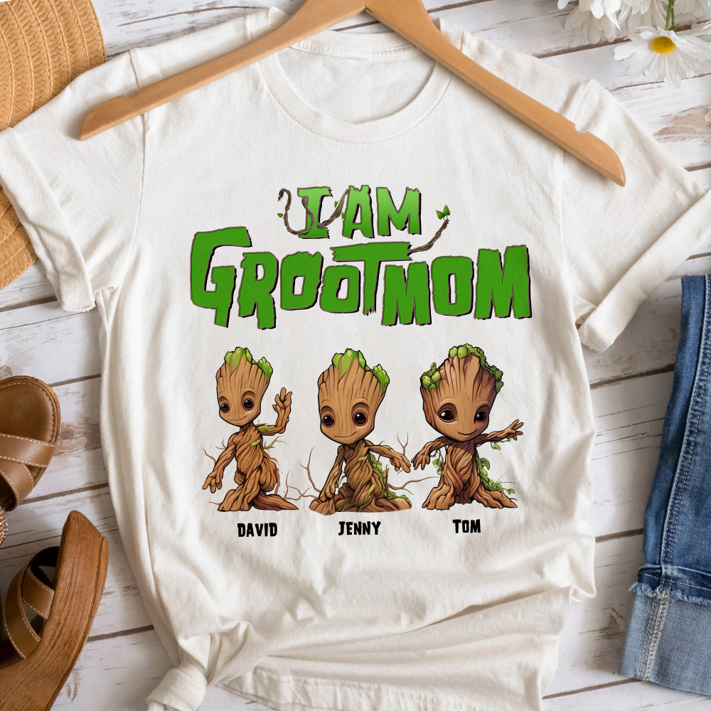 Personalized Gifts For Mom Shirt I Am Mom 06OHTN250124 Mother's Day Gifts - 2D Shirts - GoDuckee
