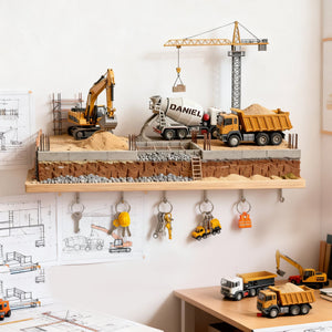 Construction Acrylic Key Hanger - Personalized Gifts For Construction Workers 05hylu150126 - Key Hanger - GoDuckee