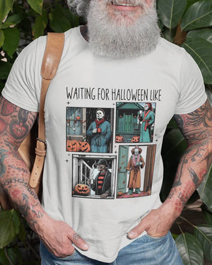 Gifts For Fan Shirt 40acxx050824 Waiting For Halloween Like - Shirts - GoDuckee