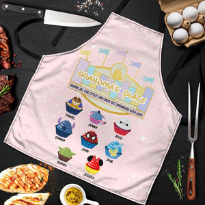 Personalized Gifts For Grandma Aprons The Little Cupcake 04QHDT060224 - Aprons - GoDuckee