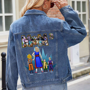 Personalized Gifts For Mom Denim Jacket The Best Mom 04QHQN010424HH - Denim Jacket - GoDuckee