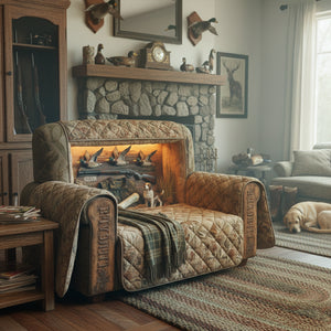 Duck Hunting Quilted Sofa Cover - Personalized Gifts For Hunters 04kita050226 - Sofa Cover - GoDuckee