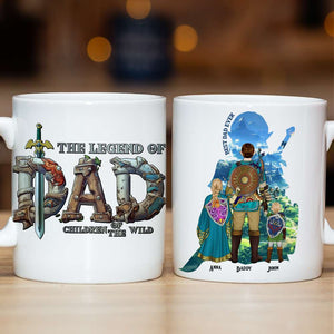 Personalized Gifts For Dad Coffee Mug The Legend Of Dad Father's Day 031QHTN190325HG - Coffee Mug - GoDuckee