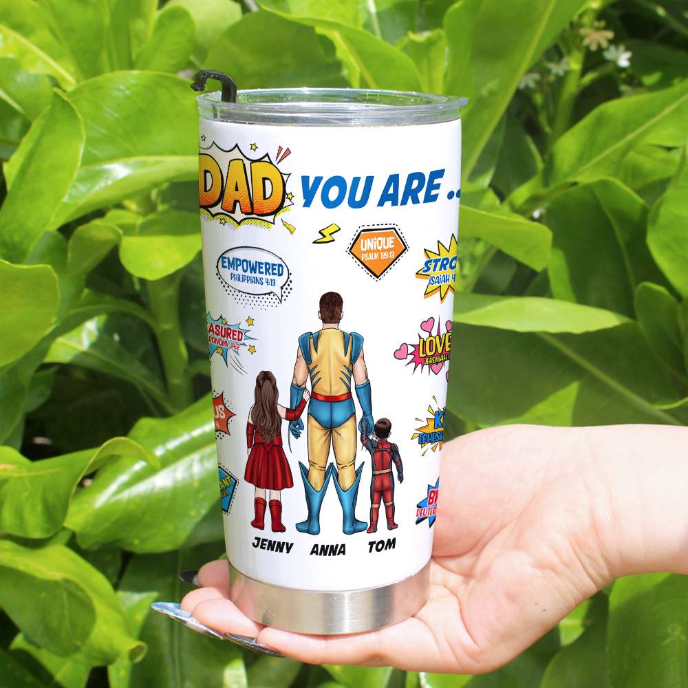 Dad TZ-TCTT-05QHTN040523TM Personalized Tumbler - Tumbler Cup - GoDuckee