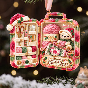 Handmade Craft Acrylic Ornament - Personalized Gifts For Crochet Lovers 01tota141026 - Ornament - GoDuckee