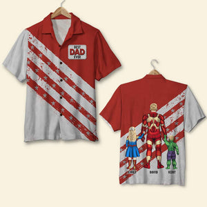 Gift For Father 02QHQN220423TM Personalized Hawaiian Shirt - Hawaiian Shirts - GoDuckee