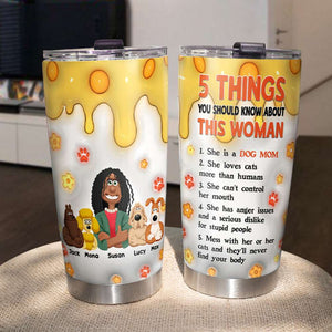 Personalized Gifts For Dog Lover Tumbler 01TOMH210225PA - Tumbler Cup - GoDuckee