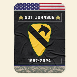 Personalized Gift For Veteran Blanket 01qhqn061124 - Blanket - GoDuckee