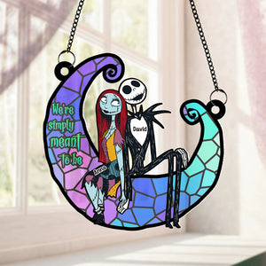 Personalized Gifts For Couple Suncatcher Window Hanging Ornament 7OHTN200524 - Ornaments - GoDuckee